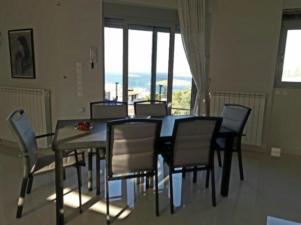 Seaview Pool Villa Near Beach And Athens Airport Pórto Ráfti Buitenkant foto